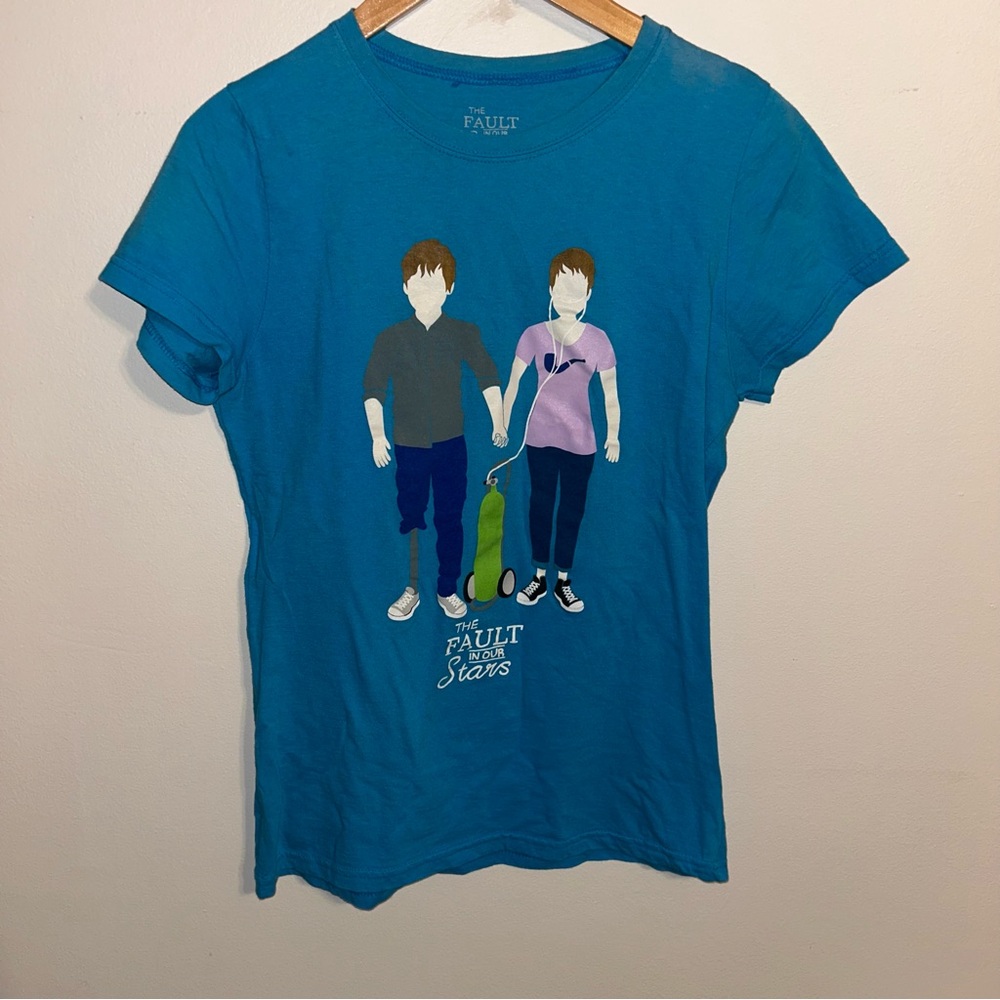 The Fault in Our Stars Movie Graphic Tee Shirt Juniors XL John Green Book Merch